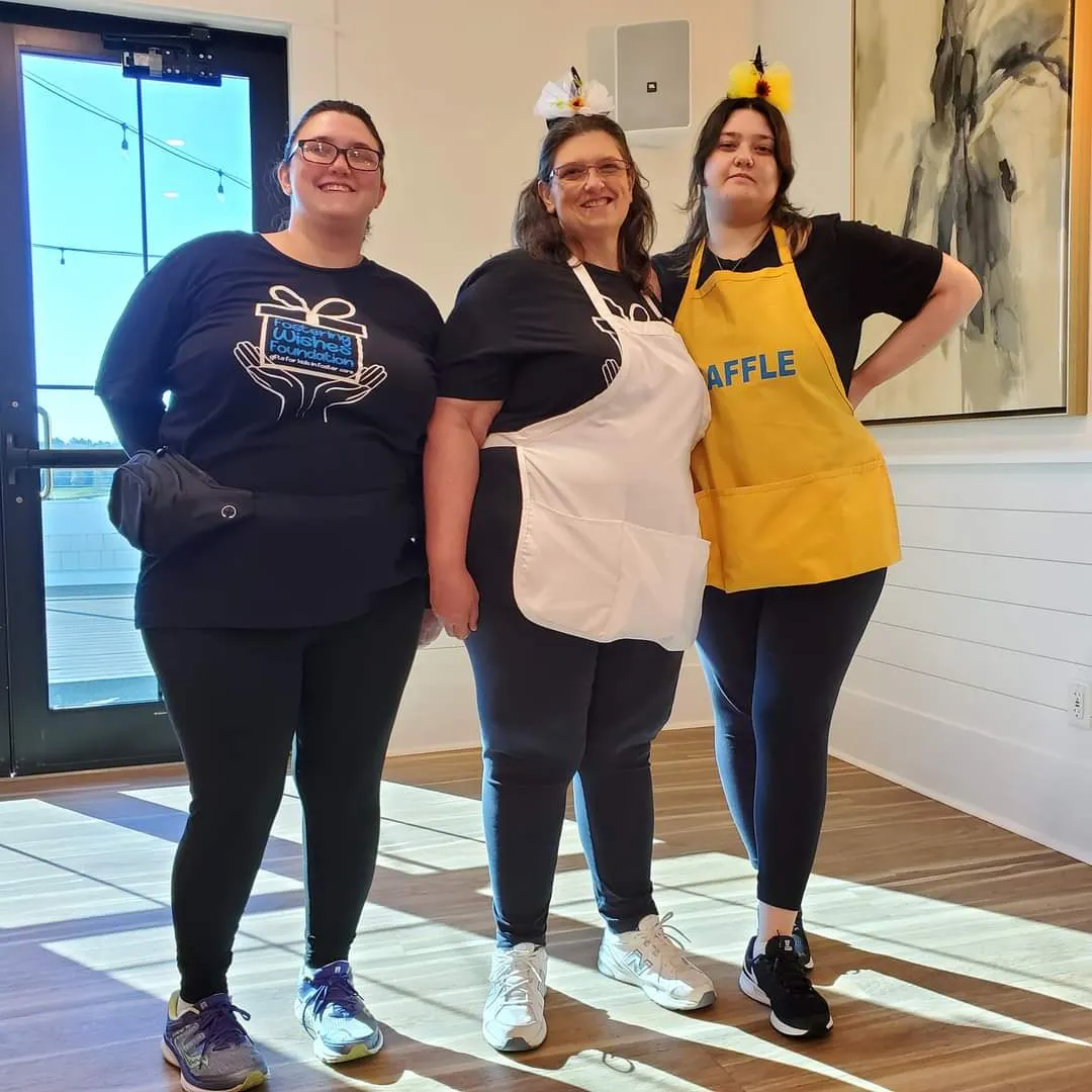 Volunteers at Lunch With a Purpose